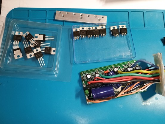 BDLC motor driver, some bad & good MOSFETS ;-)
