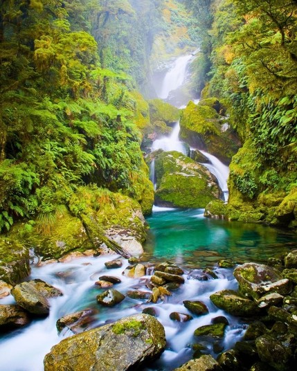 Mackay Falls in New Zealand