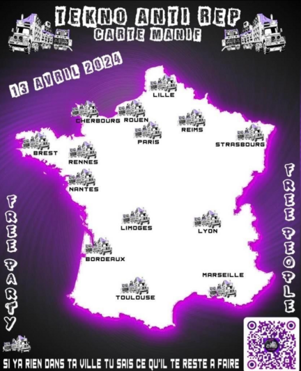 Tekno anti rep
carte manif
13 avril 2024
Free party free people
