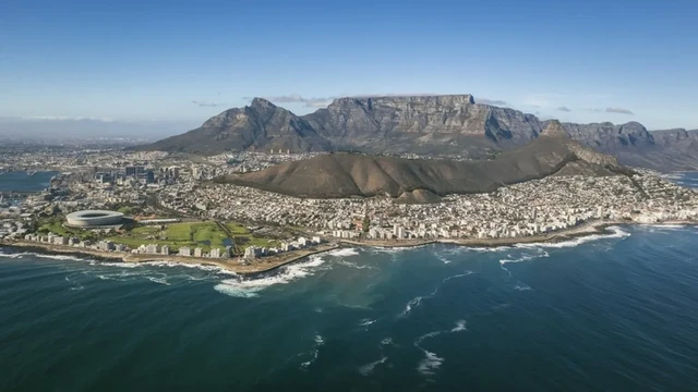 Credit: Getty Images

Cape Town's Table Mountain provides a stunning backdrop to the city