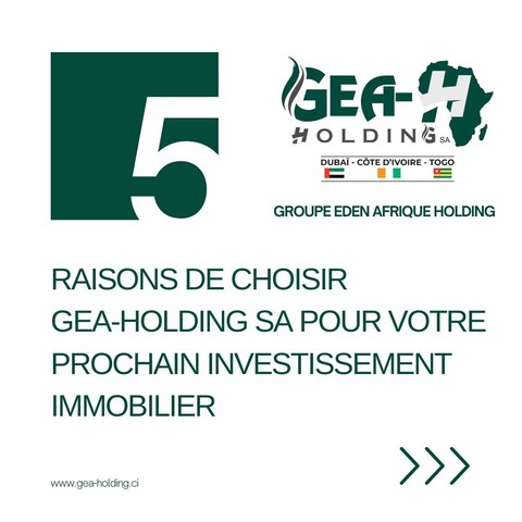Vous cherchez un investissement immobilier de qualité?
 Voici cinq raisons de choisir GEA-HOLDING SA pour votre prochain projet d'investissement immobilier :