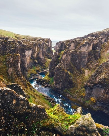 Fjadrargljufur Canyon, Iceland