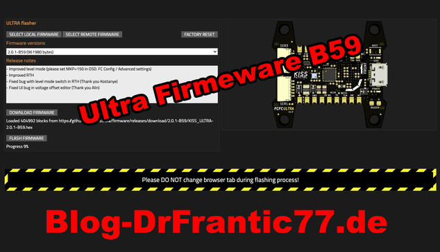 DrFrantic77 Blog rund um FPV