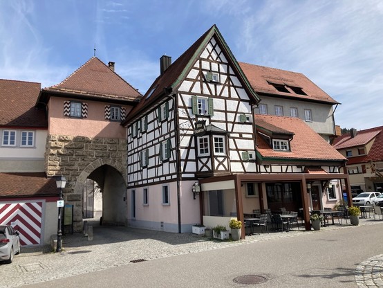 Altes Stadt von Mühlheim an der Donau