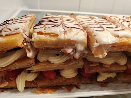 Napoleons in the fridge
