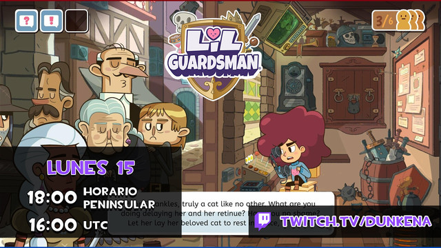 hoy jugaremos lil's guardsman en nuestro canal de twitch
