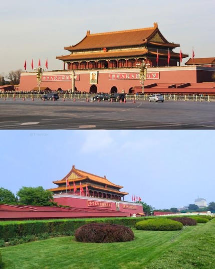 Tiananmen Square in Beijing, China