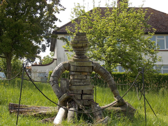 wood man
