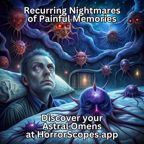 Astral omen for Cancer - recurring nightmares of painful memories