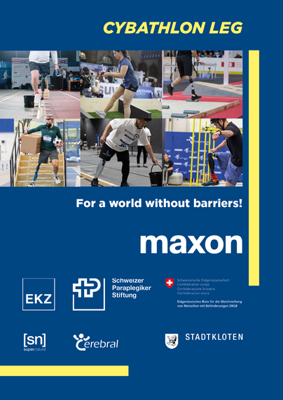 Factsheet on Leg Prosthesis Race Tasks set for CYBATHLON 2024