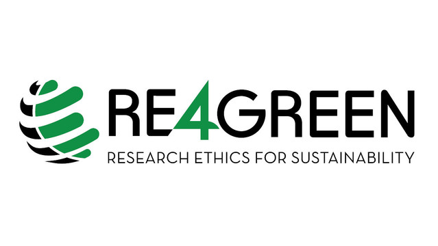 Logo des Projektes "RE4GREEN – Research Ethics for Sustainability" (c) RE4GREEN