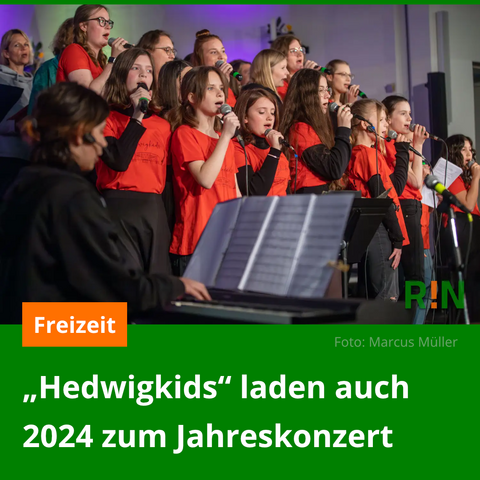 „Hedwigkids” laden auch 2024 zum Jahreskonzert 