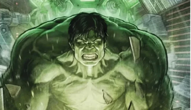 What comic book showed the first appearance of the green Hulk?
