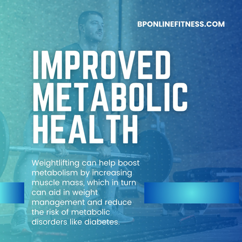 Weightlifting can help Improve Metabolic Health