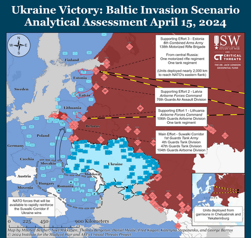 ISW scenario of Ukraine victory.