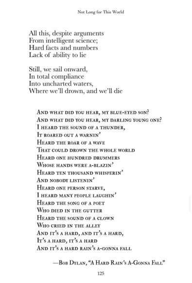 Not Long for This World, by Kevin Trent Boswell 