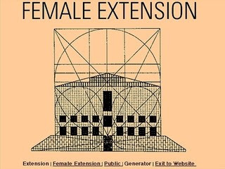 Cornelia Sollfrank, «Female Extension», 1997