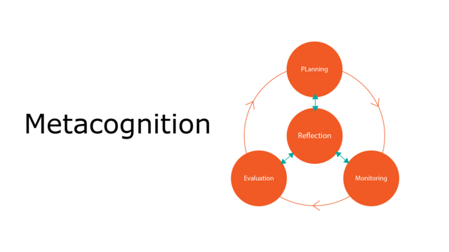 Image of a model of metacognition.
