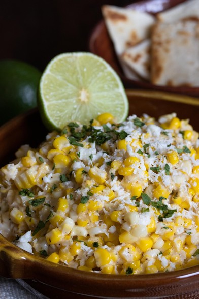 elote Mexican street corn