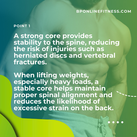 Strong Core for building Stability in the Spine