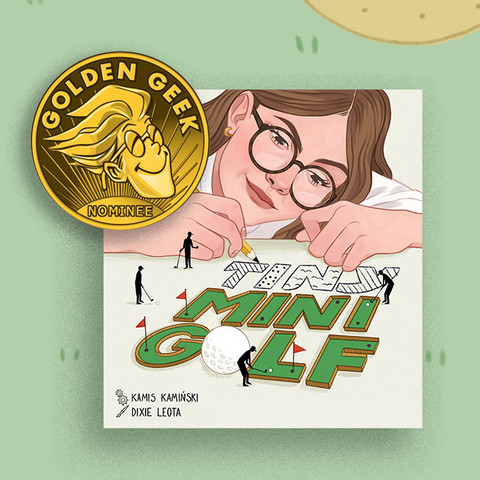 Tiny Mini Golf nominated for Golden Geek on BGG