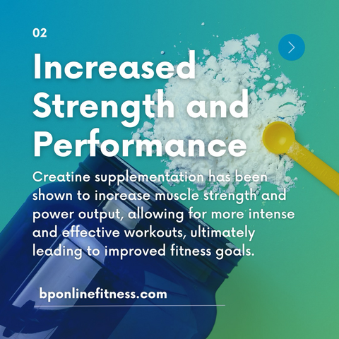 Increased Strength and Performance 