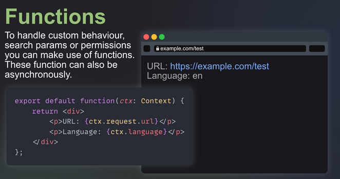 Functions