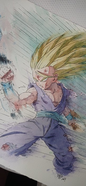 Gohan ssj2 cell dragon ball