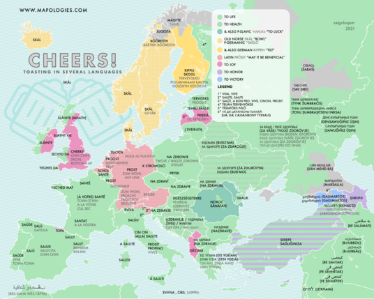 Cheers! in different languages