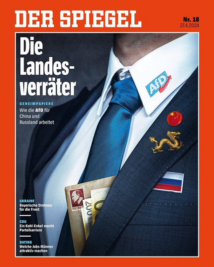 Spiegel cover about Afd