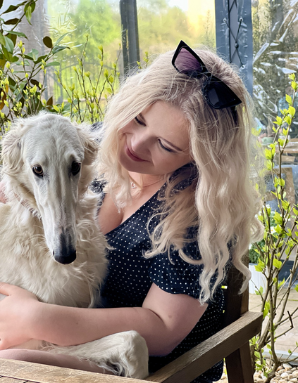 Tatiana & borzoi Solovyev Tavria