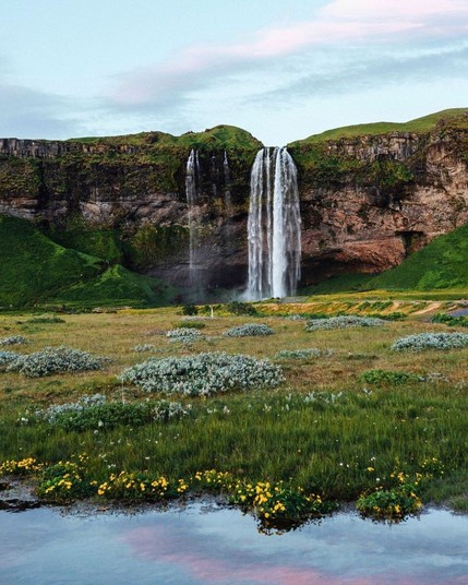 Seljalandsfoss Waterfall, Iceland