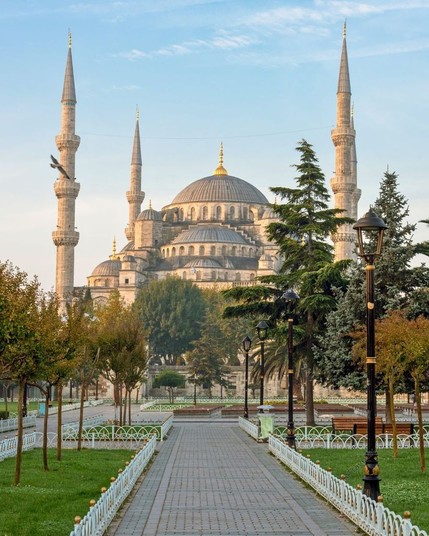 Blue Mosque in Istanbul, Turkey