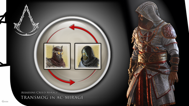 Update 1.0.7 we can now TRANSMOG in Assassins Creed Mirage but how it works?