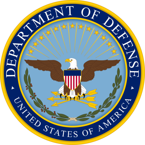 Siegel des Verteidigungsministeriums der Vereinigten Staaten
Autor: United States Department of Defense - US Department of Defense Brand Guide
Lizenz: Public Domain