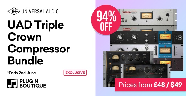 UAD Triple Crown Compressor Bundle
