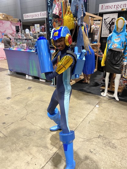 Mega Man from the “Mega Man: Battle Network”.