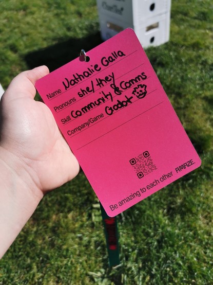 Conference badge