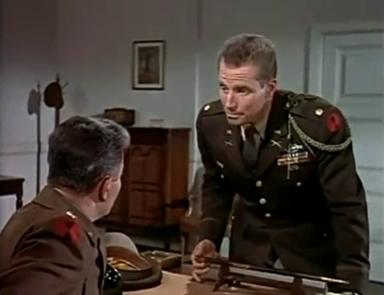 As a disciplinary measure, the Army transfers a heavy-handed Major to a ROTC academy where he must shape-up cadets and improve the school's overall ratings.

Director
Jerry Hopper
Writers
William RobertsRichard Alan SimmonsJoe Connelly
Stars
Charlton HestonJulie AdamsWilliam Demarest