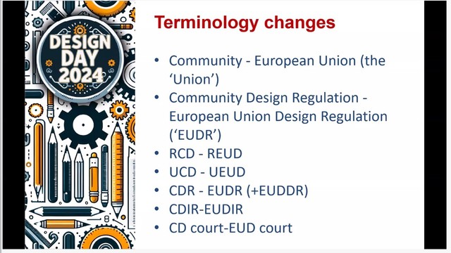 slide listing terminology changes coming to Europe