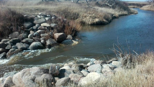 The Souris River near Ralph, Saskatchewan. Credit: Water Survey of Canada