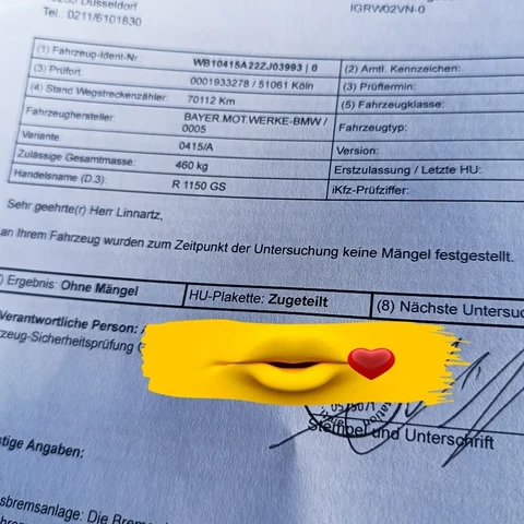 TÜV-Bericht.