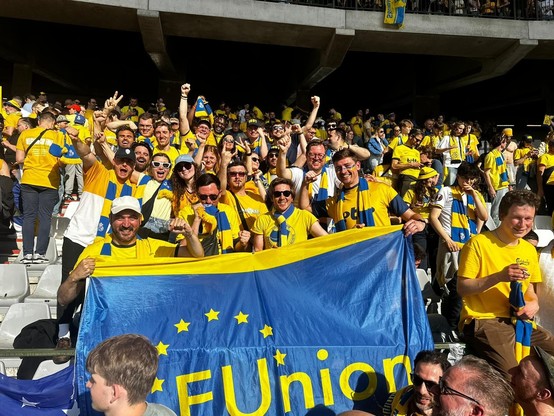 Group pic after in the stadium