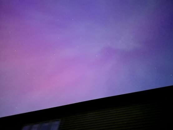Purple skies