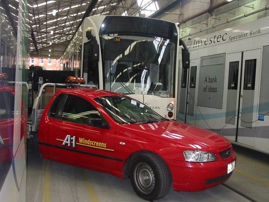 Tram Windscreen Repair