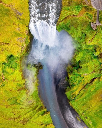 Skogafoss waterfall, Iceland