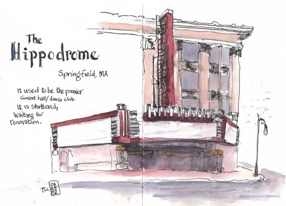 The Hippodrome Theater in Springfield, MA