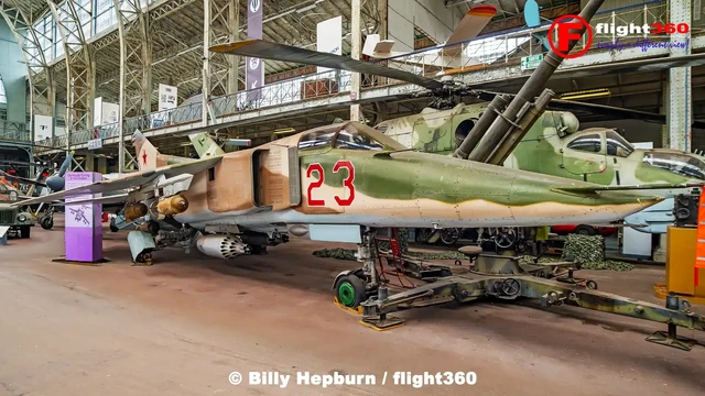 Mikoyan Gurevich MiG-23BN Flogger, Royal Museum of the Armed Forces, Brussels, Belgium.