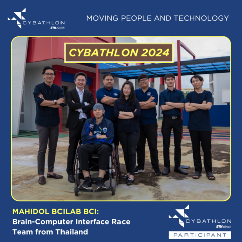 Thailand's MAHIDOL BCILAB BCI Team to CYBATHLON 2024