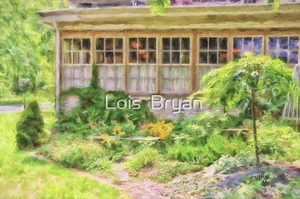 A favorite stop of mine is the wonderful Juniata Crossings Mercantile, built in 1818, and located on Route 30 between Breezewood and Bedford, PA.

Thanks so much to my 5/12 #RedBubble client from Pennsylvania, US for their purchase of a greeting card of "The Garden At Juniata Crossings." 

Also available in so many other products at my website:  
https://www.redbubble.com/shop/ap/10875425

#art #AYearForArt #porch #Juniata #PA #Pennsylvania #garden #LoisBryan #NotAi